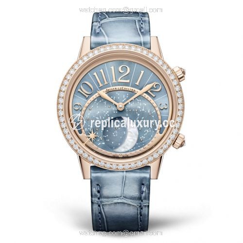 Jaeger-LeCoultre Rendez-Vous Moon Pink Gold / Diamond / Blue / Serenity 3522480