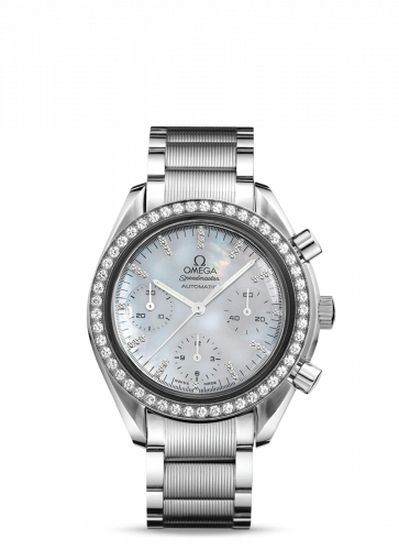Omega Speedmaster Reduced Ladies Stainless Steel / Diamond / MOP / Bracelet 3535.77.00