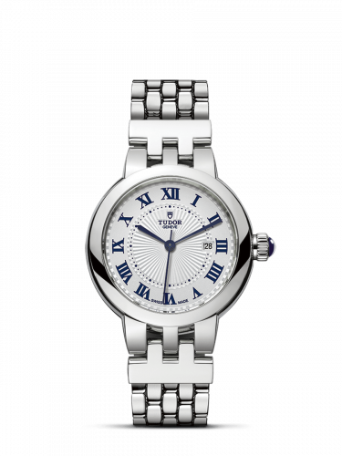 Tudor Clair de Rose 30 Stainless Steel / Silver-Roman/ Bracelet 35500-0001