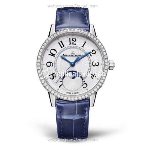 Jaeger-LeCoultre Rendez-Vous Moon Medium Stainless Steel / Diamond / Silver 3578430