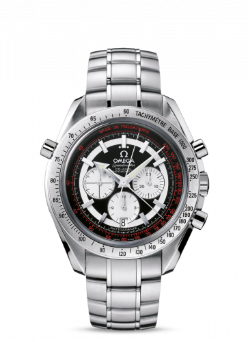 Omega Speedmaster Broad Arrow Co-Axial Rattrapante Stainless Steel / Inverted Panda / Bracelet 3582.51.00