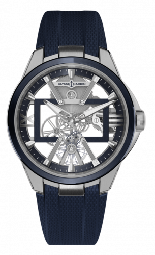 Ulysse Nardin Executive Titanium / Blue 3713-260-3/03