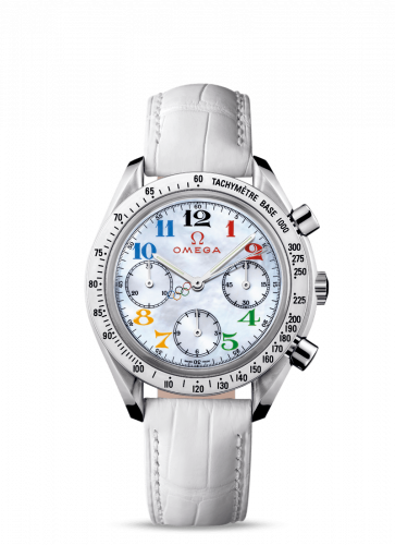 Omega Speedmaster Reduced Stainless Steel / MOP / Olympic Collection 3836.70.36