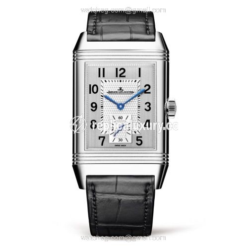 Jaeger-LeCoultre Reverso Classic Large Duoface Small Seconds Stainless Steel / Silver / Alligator 3848420
