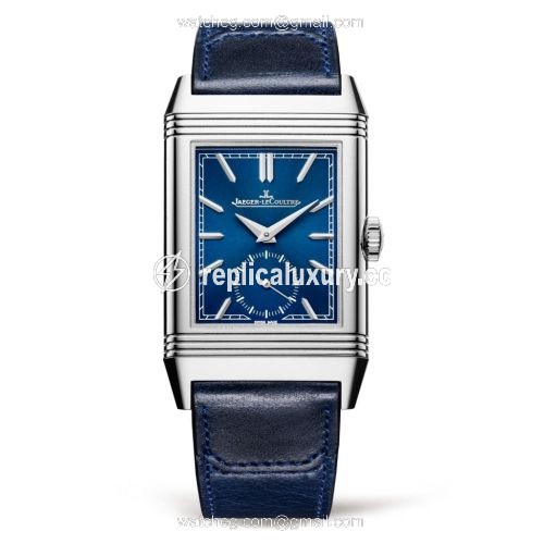 Jaeger-LeCoultre Reverso Tribute Small Seconds Stainless Steel / Blue / Fagliano 3978480