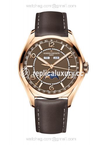 Vacheron Constantin FiftySix Complete Calendar Pink Gold / Brown 4000E/000R-B065