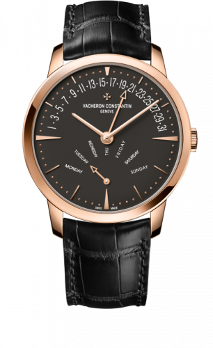 Vacheron Constantin Patrimony Retrograde Day-Date Pink Gold / Anthracite 4000U/000R-B111