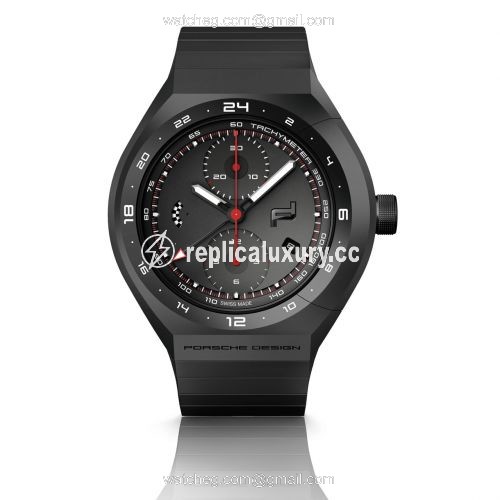Porsche Design Monobloc Actuator 24H - Chronotimer All Black 4046901818685
