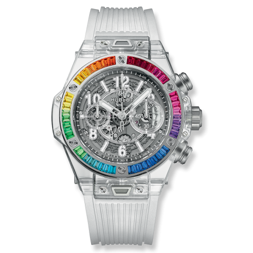 Hublot Big Bang Unico 45 Sapphire / Rainbow 411.JX.4803.RT.4099