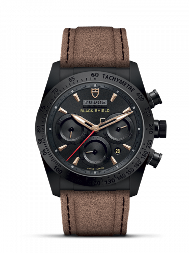Tudor Fastrider Black Shield Ceramic / Black-Sand / Alcantara 42000CN-0016