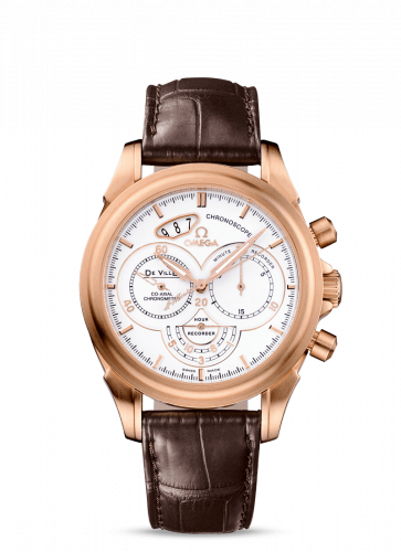 Omega De Ville Co-Axial 41 Chronoscope Red Gold / White / St Moritz 422.53.41.50.04.001