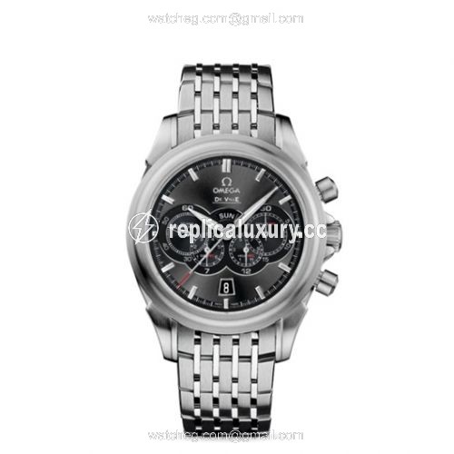 Omega De Ville Co-Axial 41 Chronograph 4 Counters Stainless Steel / Grey / Bracelet 422.10.41.52.06.001
