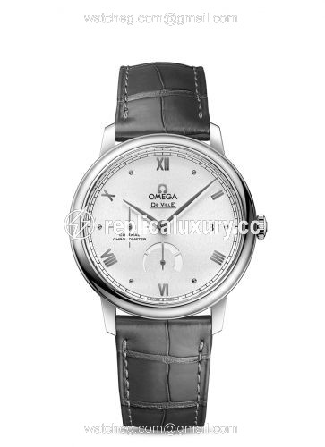 Omega De Ville Prestige Co-Axial 39.5 Power Reserve Stainless Steel / Silver Sunburst 424.13.40.21.02.005