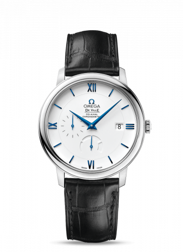 Omega De Ville Prestige Co-Axial 39.5 Power Reserve White Gold / White 424.53.40.21.04.001
