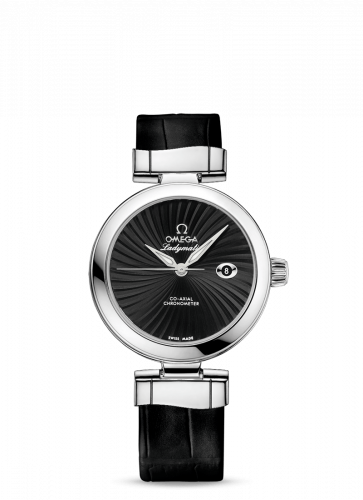 Omega LadyMatic Co-Axial 34 Stainless Steel / Black 425.33.34.20.01.001
