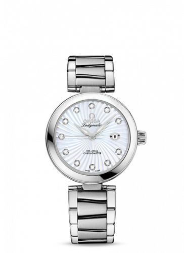 Omega LadyMatic Co-Axial 34 Stainless Steel / MOP / Bracelet 425.30.34.20.55.001