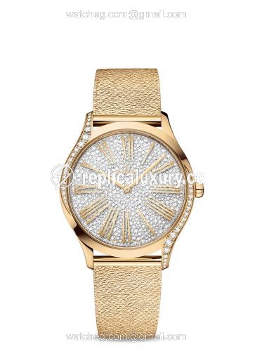 Omega De Ville Tresor 36 Moonshine Gold / Diamond / Mesh 428.55.36.60.99.002