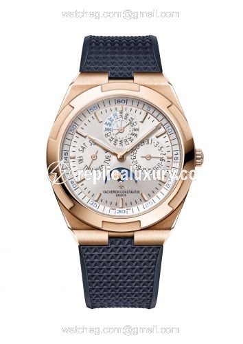 Vacheron Constantin Overseas Ultra-Thin Perpetual Calendar Pink Gold / Silver 4300V/000R-B064