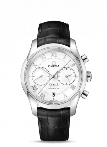 Omega De Ville Co-Axial 42 Chronograph Stainless Steel / Silver 431.13.42.51.02.001
