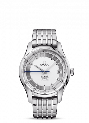 Omega De Ville Hour Vision Co-Axial Stainless Steel / Silver / Bracelet 431.30.41.21.02.001