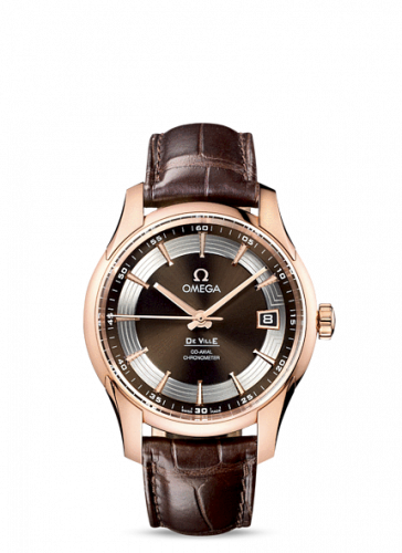 Omega De Ville Hour Vision Co-Axial Red Gold / Brown 431.63.41.21.13.001