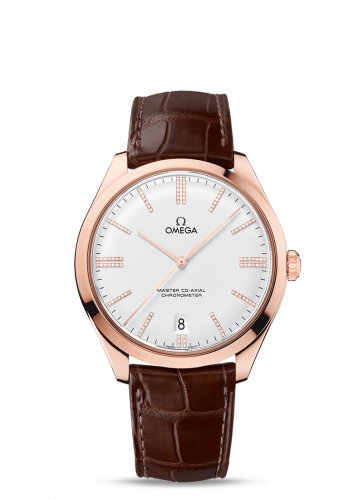 Omega De Ville Tresor Master Co-Axial Sedna Gold / Silver Diamond 432.53.40.21.52.002