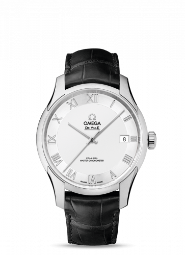 Omega De Ville Hour Vision Master Chronometer Stainless Steel / Silver 433.13.41.21.02.001