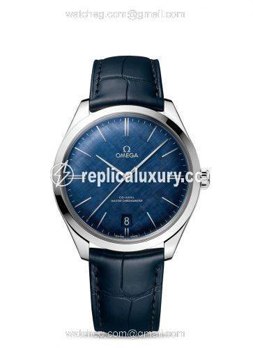 Omega De Ville Tresor Master Chronometer Stainless Steel / Blue 435.13.40.21.03.001