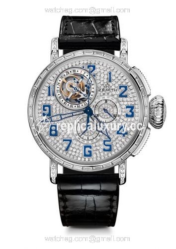 Zenith Pilot Type 20 Tourbillon Diamond 45.2430.4035/79.C714