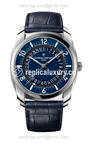 Vacheron Constantin Quai de l'Ile Self-Winding Stainless Steel / Blue 4500S/000A-B364