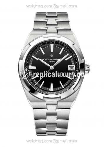 Vacheron Constantin Overseas Date Stainless Steel / Black 4500V/110A-B483