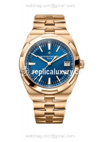Vacheron Constantin Overseas Date Pink Gold / Blue 4500V/110R-B705