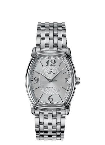 Omega De Ville Prestige Automatic 31.2 Tonneau Stainless Steel / Silver / Bracelet 4503.31.00