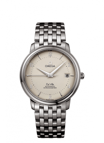 Omega De Ville Prestige Automatic 36.5 Stainless Steel / Silver / Bracelet 4512.30.00