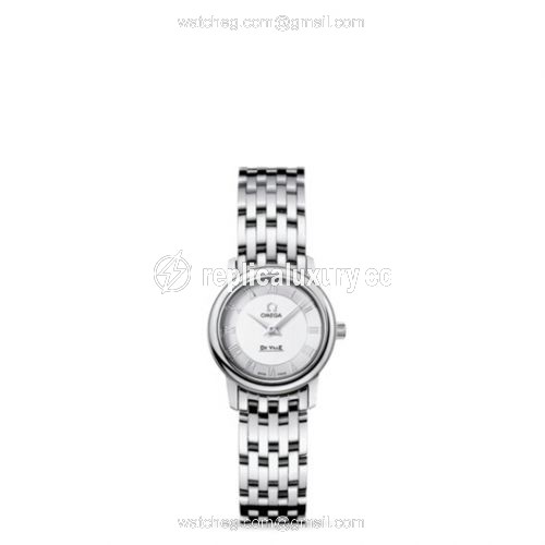Omega De Ville Prestige Quartz 22 Stainless Steel / Silver / Bracelet 4570.33.00
