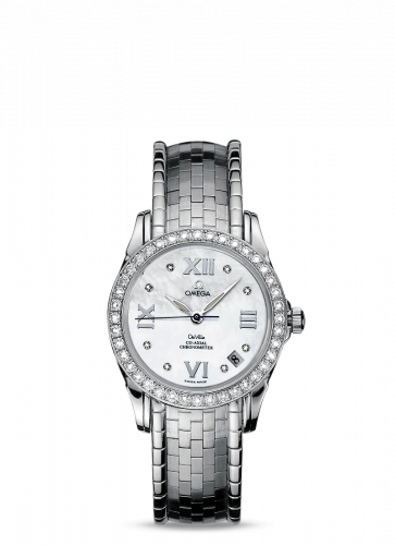 Omega De Ville Co-Axial 32.5 Stainless Steel / MOP / Bracelet 4586.75.00