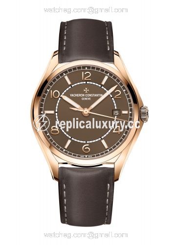 Vacheron Constantin FiftySix Self-Winding Pink Gold / Brown 4600E/000R-B576