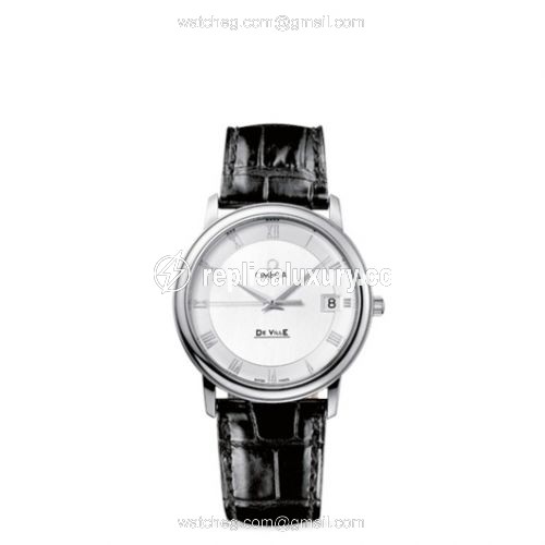 Omega De Ville Prestige Quartz 34.4 Stainless Steel / Silver 4810.33.01