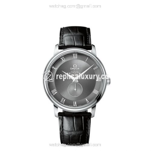 Omega De Ville Prestige Co-Axial 39 Small Seconds Stainless Steel / Grey 4813.40.01