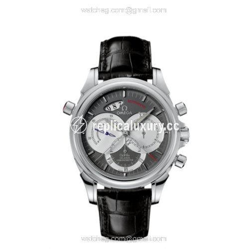 Omega De Ville Co-Axial 41 Chronoscope Rattrapante Stainless Steel / Grey 4848.40.31