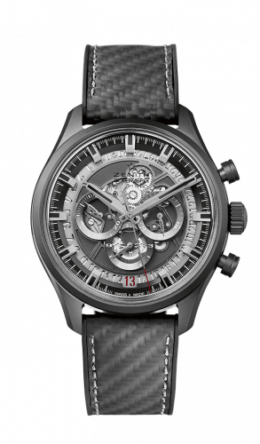 Zenith El Primero Chronomaster Skeleton 45 Ceramic / Strap 49.2520.400/98.R578