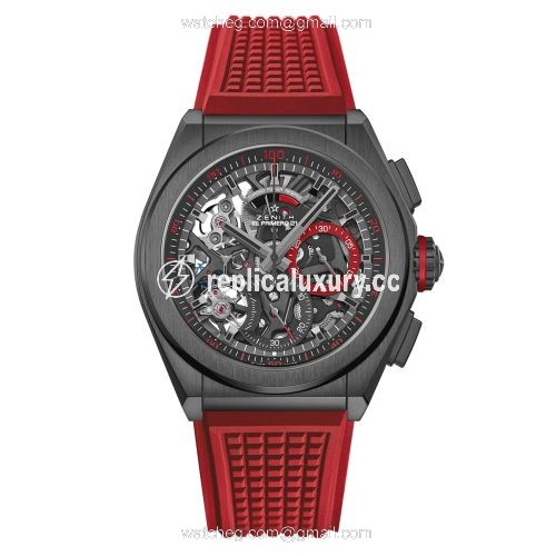 Zenith Defy El Primero 21 Black Ceramic / Skeleton / Cordura / Russia 49.9002.9004.68.R935