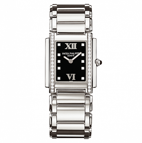 Patek Philippe Twenty~4 4910 Stainless Steel / Black 4910/10A-001