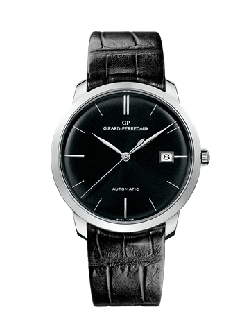 Girard-Perregaux 1966 38 White Gold / Black / Alligator 49525-53-631-BK6A 