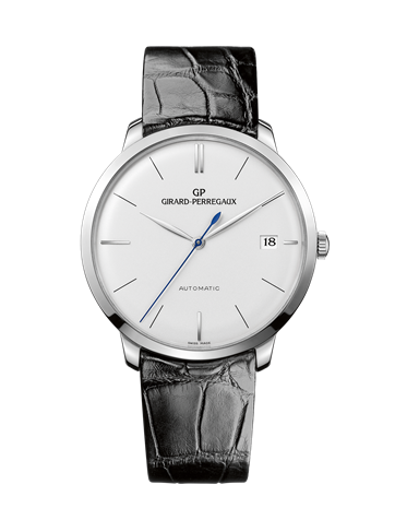Girard-Perregaux 1966 41 White Gold / Silver 49527-53-131-BK6A