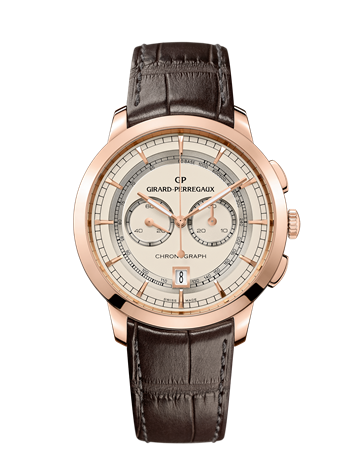 Girard-Perregaux 1966 Chronograph Pink Gold White 49529-52-131-BABA