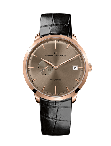 Girard-Perregaux 1966 41 Small Seconds Date Pink Gold Pink 49543-52-B31-BK6A 