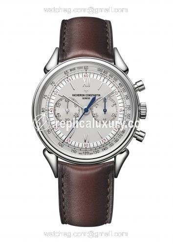 Vacheron Constantin Historiques Cornes de Vache 1955 Stainless Steel / Silver 5000H/000A-B582