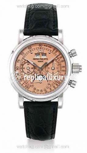 Patek Philippe Perpetual Calendar Split Seconds Chronograph 5004G Salmon 5004G_Salmon
