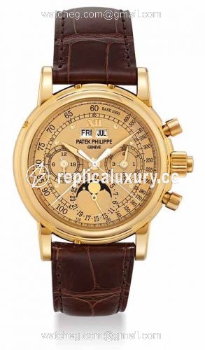 Patek Philippe Perpetual Calendar Split Seconds Chronograph 5004J Gold 5004J_Gold